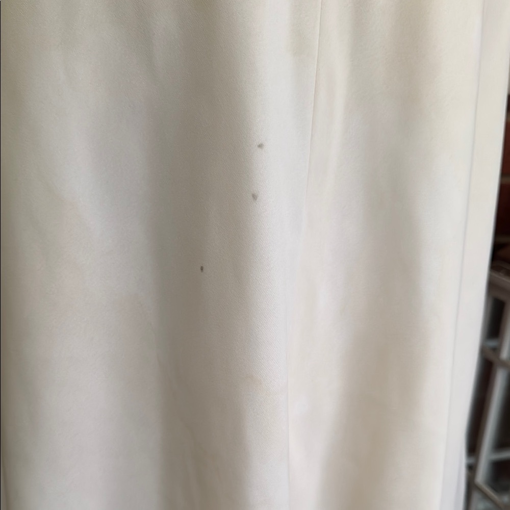 Evan Picone Cream Midi A-line Skirt for Work - Picture 14 of 16
